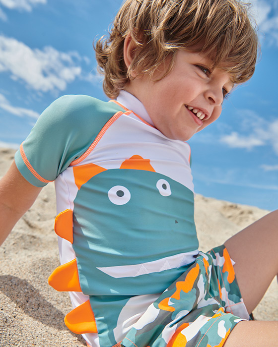 Costume de baie cu protecție solară pentru copii